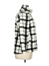 T by Talbots 100% Polyester Plaid Ivory Coat Size XL - photo 4