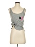 Next Level Apparel Gray Sleeveless Top Size S - photo 1