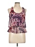 Lucie Rose 100% Polyester Purple Sleeveless Blouse Size L - photo 1