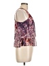 Lucie Rose 100% Polyester Purple Sleeveless Blouse Size L - photo 4