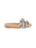 Lucky Brand Print Silver Gray Sandals Size 8 - photo 1
