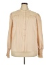 Unbranded 100% Polyester Tan Long Sleeve Blouse Size XXL - photo 1
