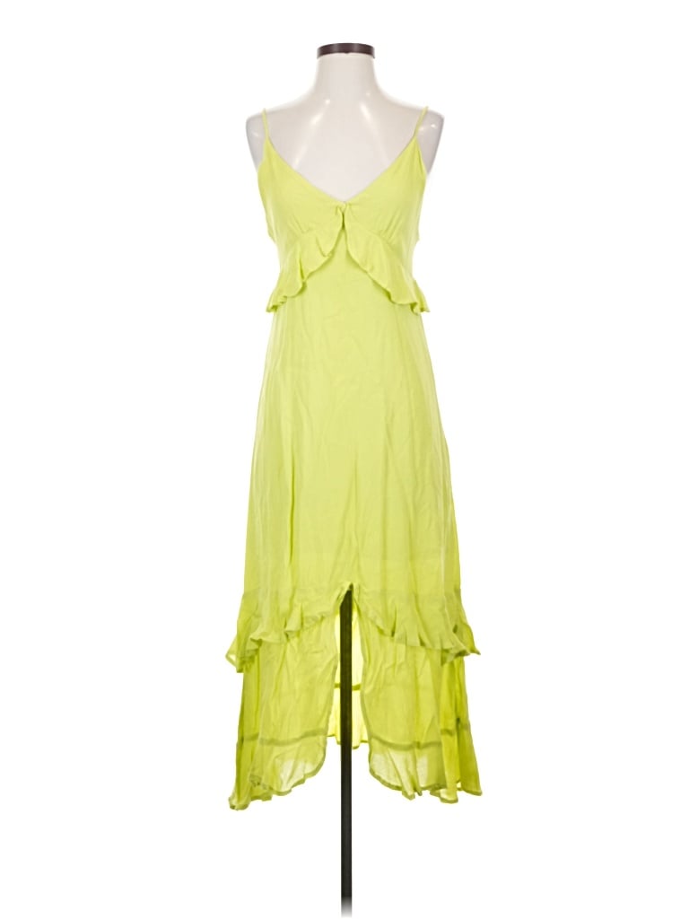 Pre-owned Lulus Cocktail Dress In Green