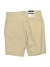 IZOD Solid Tan Khaki Shorts Size 11 - photo 2