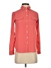 Ann Taylor LOFT 100% Polyester Orange Long Sleeve Blouse Size XXS - photo 1