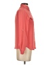 Ann Taylor LOFT 100% Polyester Orange Long Sleeve Blouse Size XXS - photo 4
