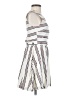 Mo:Vint Stripes White Casual Dress Size XS - photo 4
