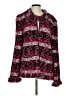 St. John Burgundy Jacket Size L - photo 1