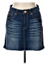 No Boundaries Blue Denim Skirt Size 13 - photo 1
