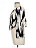 Unbranded 100% Polyester Ivory 3/4 Sleeve Blouse Size L (estimated) - photo 5