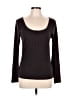Athleta Brown Long Sleeve Henley Size L - photo 1