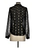 Express 100% Polyester Gold Long Sleeve T-Shirt Size XS - photo 2