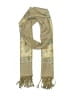 Unbranded Paisley Gold Tan Scarf One size - photo 1