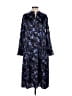 Vince. 100% Polyester Blue Casual Dress Size XS - photo 1