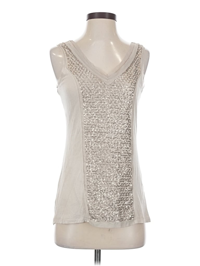 Pre-owned Willi Smith Sleeveless Blouse In Silver