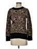 Banana Republic Animal Print Black Pullover Sweater Size XS - photo 1