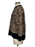 Banana Republic Animal Print Black Pullover Sweater Size XS - photo 5