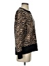 Banana Republic Animal Print Black Pullover Sweater Size XS - photo 4