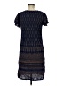 Lapogee 100% Rayon Paisley Blue Casual Dress Size M - photo 2
