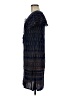 Lapogee 100% Rayon Paisley Blue Casual Dress Size M - photo 5