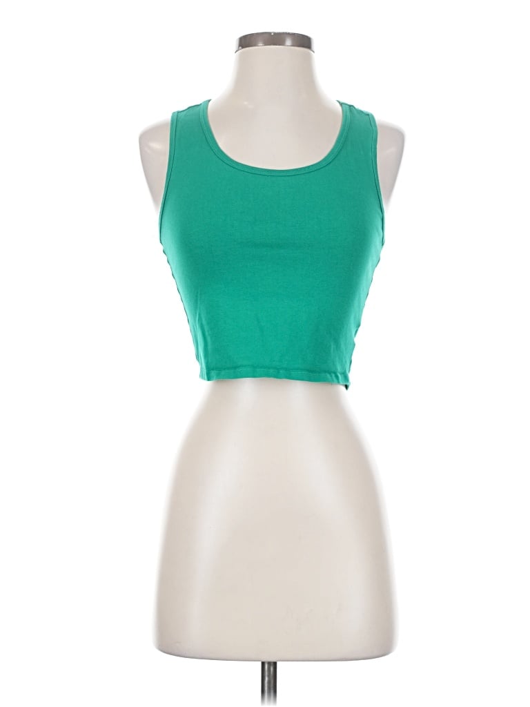 Pre-owned Zenana Sports Bra In Green