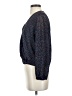 Madewell 100% Polyester Polka Dots Blue Long Sleeve Blouse Size S - photo 5