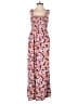 Dokotoo 100% Viscose Floral Pink Jumpsuit Size XS - photo 1