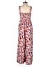 Dokotoo 100% Viscose Floral Pink Jumpsuit Size XS - photo 2