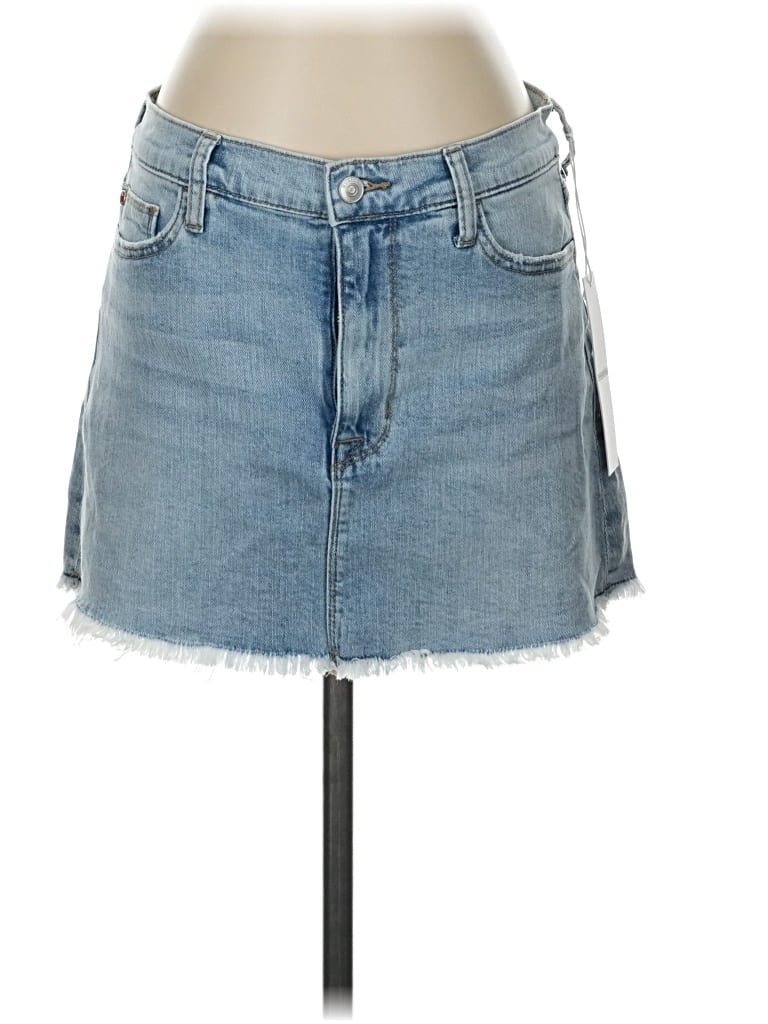 Pre-owned Hudson Denim Skirt In Blue