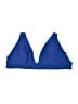 J.Crew Solid Blue Swimsuit Top Size XXL - photo 1
