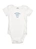 Little Me 100% Cotton Graphic White Ivory Short Sleeve Onesie Size L (baby) - photo 1