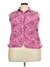 Carole Little Pink Vest Size 3X - photo 1