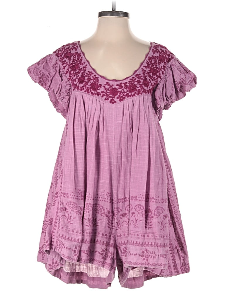 Pre-owned Free People Romper In Purple