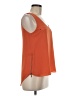 Sequin Hearts 100% Polyester Orange Tank Top Size M - photo 4