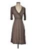 Studio M Gray Casual Dress Size XS - photo 1