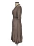 Studio M Gray Casual Dress Size XS - photo 5