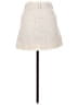 Zara Solid Ivory Casual Skirt Size 4 - photo 2