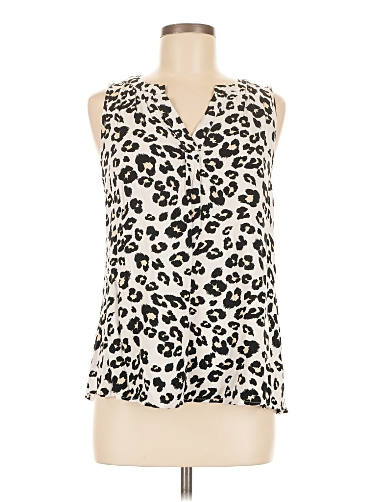 Pre-owned Andree By Unit Sleeveless T-shirt In White