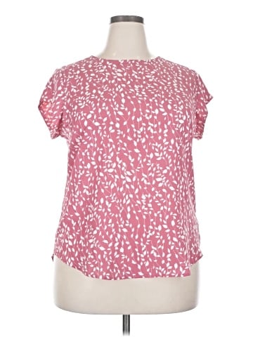 Monday Fun Short Sleeve Blouse (view 1)