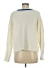 Central Park West 100% Polyester Ivory Pullover Sweater Size M - photo 2