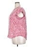 Monday Fun 100% Polyester Pink Short Sleeve Blouse Size XXL - photo 5