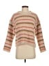 Easel 100% Polyester Stripes Tan Pullover Sweater Size S - photo 1