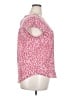 Monday Fun 100% Polyester Pink Short Sleeve Blouse Size XXL - photo 4