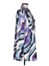 Marella Print Purple Long Sleeve Blouse Size 8 - photo 4