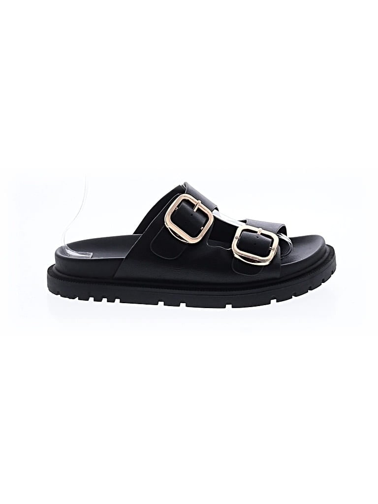 Pre-owned Mia Sandals In Black