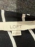 Ann Taylor LOFT Stripes Black Romper Size 10 - photo 4