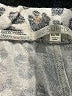 Z Supply 100% Polyester Animal Print Gray Shorts Size XL - photo 3