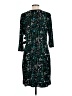 Apt. 9 Print Teal Cocktail Dress Size L - photo 2