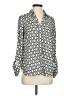 The Limited 100% Polyester Gray Long Sleeve Blouse Size S - photo 1