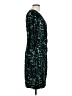Apt. 9 Print Teal Cocktail Dress Size L - photo 4